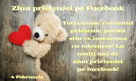 ziua prieteniei pe facebook